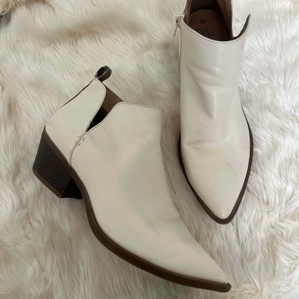 White booties
